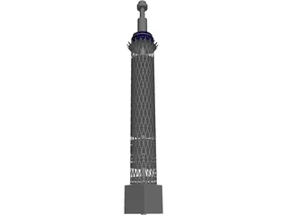 Cairo Tower 3D Model