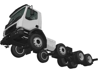 Volvo VM 270 Chassis 3D Model