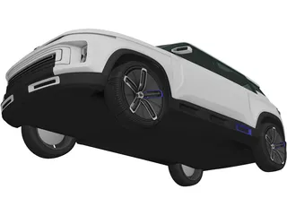 Geely Icon 3D Model