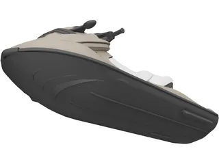 Kawasaki Ultra Jet Ski 3D Model