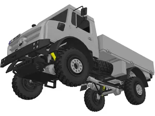 Mercedes-Benz Unimog 3D Model