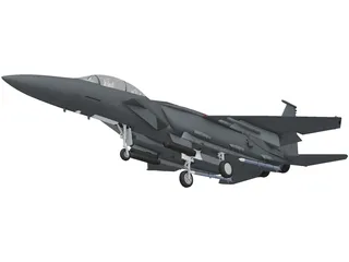 F-15E 3D Model