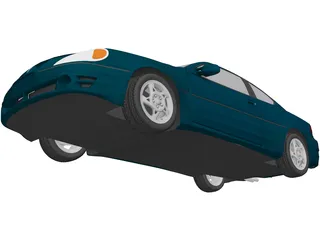 Pontiac Grand Am GT (1999) 3D Model