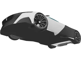 Peugeot Onyx 3D Model