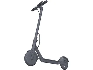 Electric Scooter 3D Model