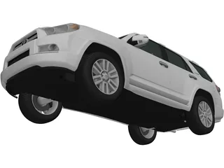 Toyota 4Runner (2011) 3D Model