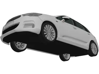 Citroen C4 (2011) 3D Model