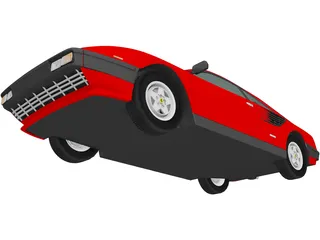 Ferrari Mondial (1980) 3D Model