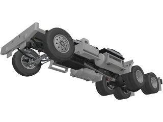 Tamiya Truck Chassis 3D Model