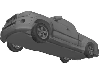 Toyota Tacoma XRunner (2011) 3D Model