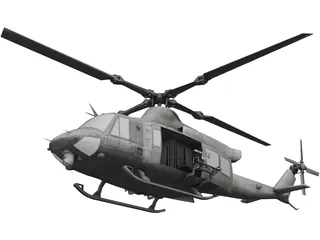 Bell UH-1Y Venom 3D Model