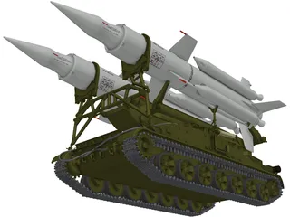 SA-4 Ganef 3D Model