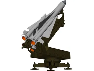 SA-5 Gammon 3D Model