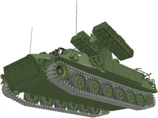 SA-13 Gopher 3D Model