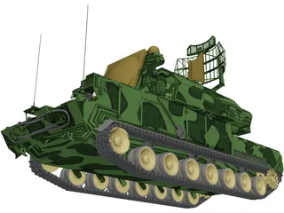 SA-15 Tor-M1 3D Model