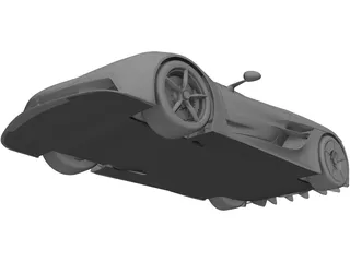 Koenigsegg Jesko Absolut (2020) 3D Model