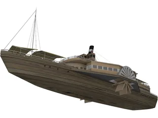 Boat 3D Model