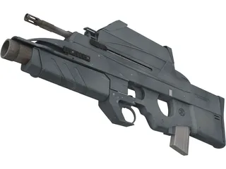 FS2000 Bullpup 3D Model