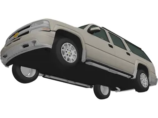 Chevrolet Suburban LT (2005) 3D Model