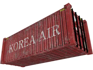 Shipping Container 3D Model