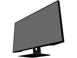 Dell S2216H Monitor 3D Model