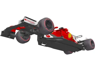 Ferrari SF70H F1 3D Model