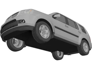 Honda Pilot (2014) 3D Model