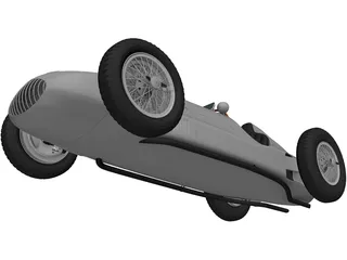 Mercedes-Benz W165 (1939) 3D Model