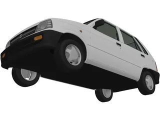 Suzuki Maruti 800 (1986) 3D Model