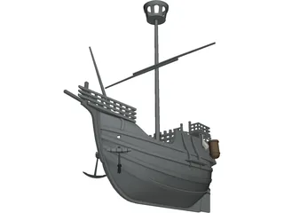 Ship 3D Model