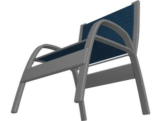 Beach Chair 3D Model