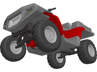 Polaris Sportsman 500 ATV 3D Model