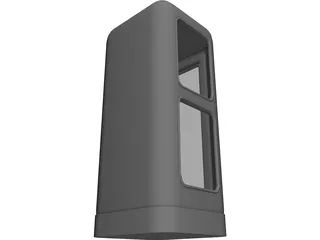 Phone Booth Germany 3D Model