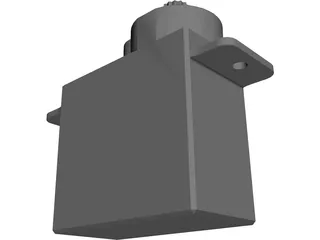 RC HS-55 Servo 3D Model