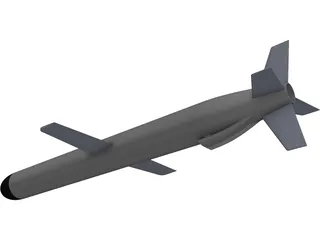 BGM-109 Tomahawk 3D Model