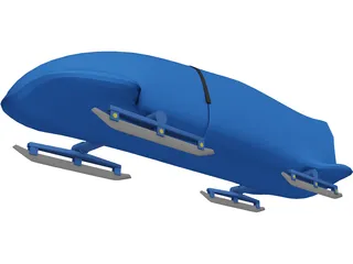 Bobsleigh 3D Model