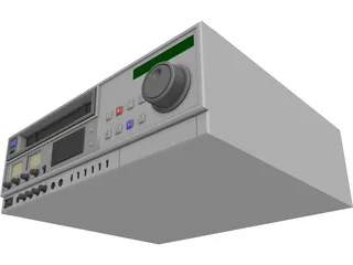 Panasonic AG-7330 S-VHS Pro VTR 3D Model