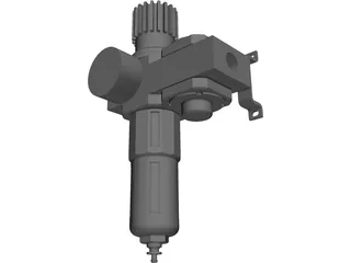 Air Regulator D-series 3D Model