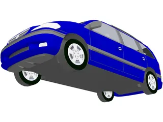 Opel Zafira 3D Model