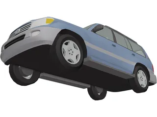 Toyota Land Cruiser (2006) 3D Model