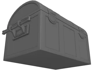 Treasure Chest 3D Model