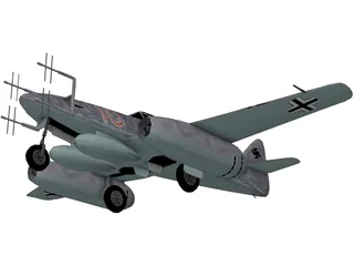 Messerschmidt Me 262 3D Model