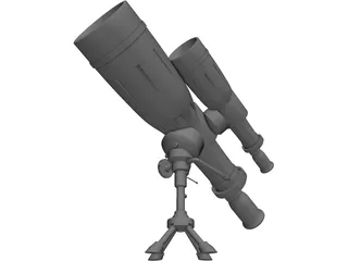 Telescope 3D Model