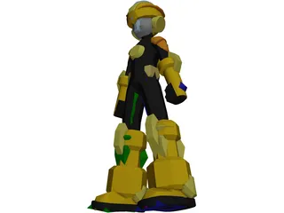 Rockman 3D Model