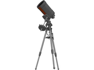 Telescope Celestron 3D Model