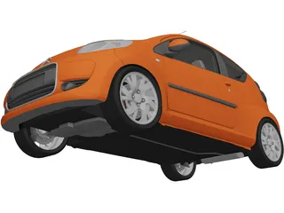 Citroen C1 (2010) 3D Model