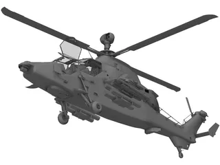 Eurocopter EC-665 Tiger 3D Model