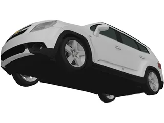 Chevrolet Orlando (2010) 3D Model