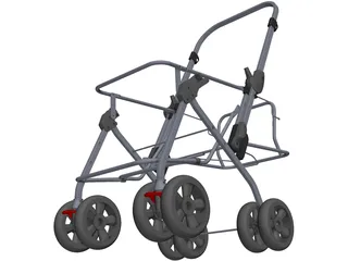 Stroller 3D Model