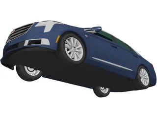 Cadillac XTS (2019) 3D Model